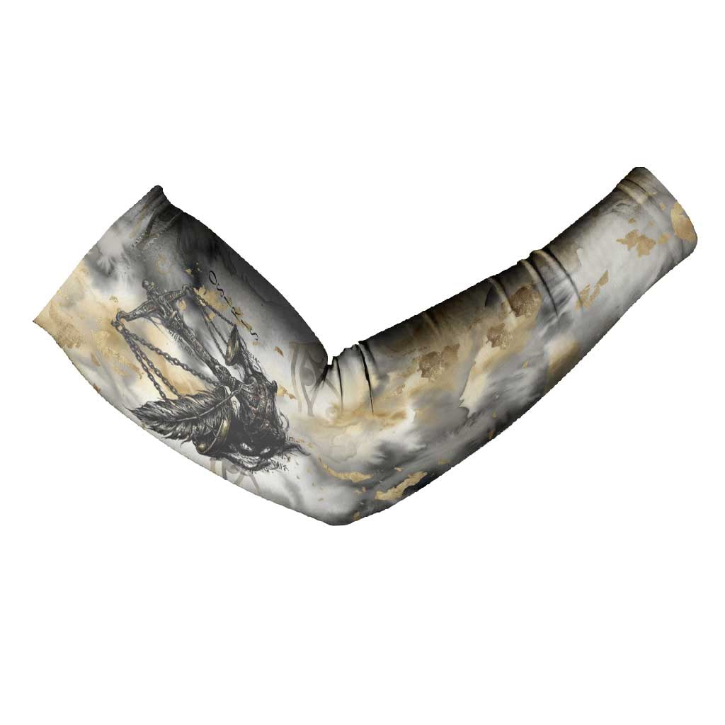 Osiris Egyptian Arm Sleeves God of Afterlife Feather Scale Judgment Eye of Horus