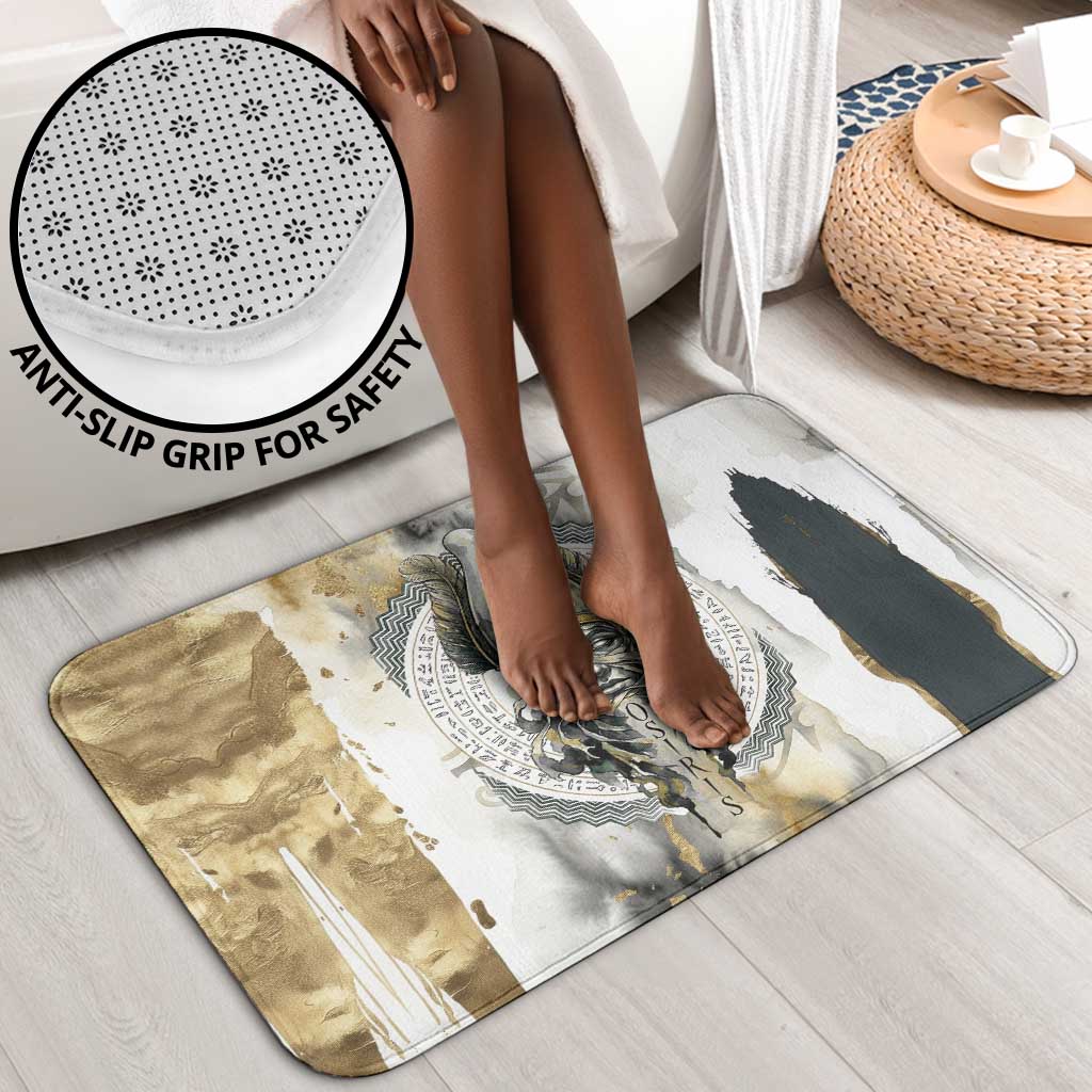 Osiris Egyptian Bathroom Set God of Afterlife Feather Scale Judgment Eye of Horus