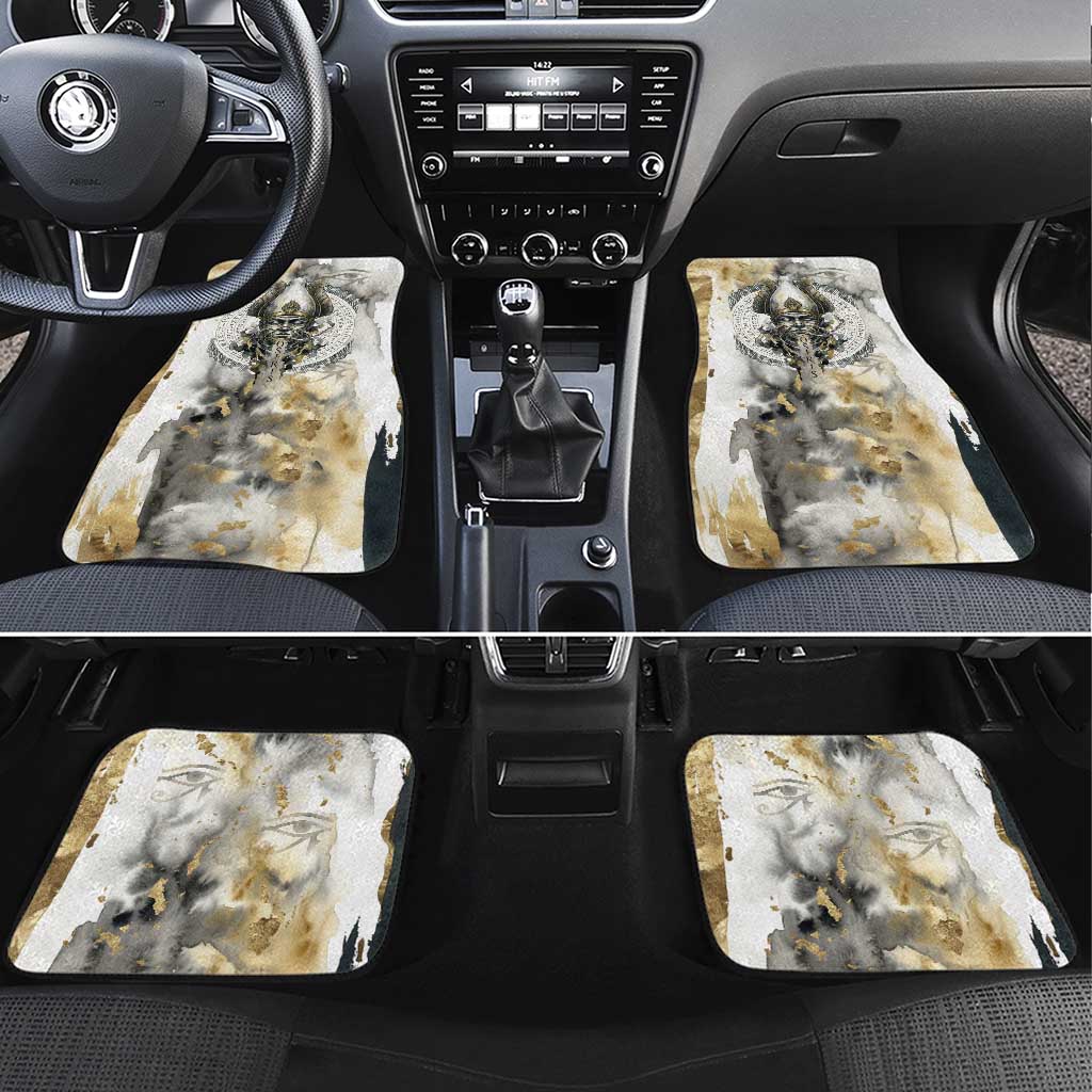 Osiris Egyptian Car Mats God of Afterlife Feather Scale Judgment Eye of Horus