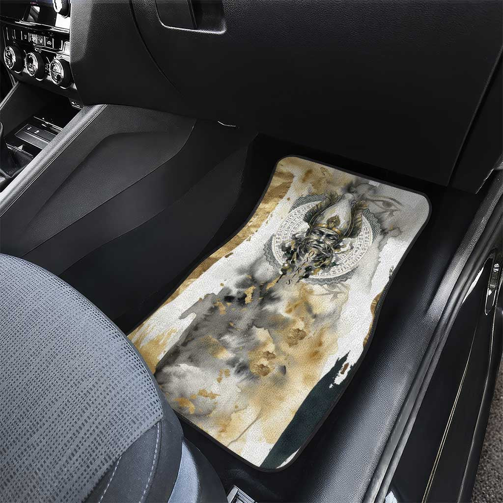 Osiris Egyptian Car Mats God of Afterlife Feather Scale Judgment Eye of Horus