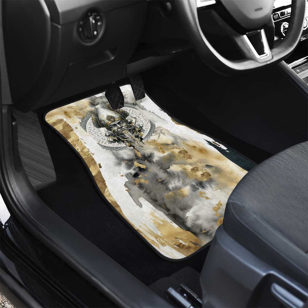 Osiris Egyptian Car Mats God of Afterlife Feather Scale Judgment Eye of Horus