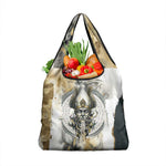 Osiris Egyptian Grocery Bag God of Afterlife Feather Scale Judgment Eye of Horus