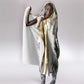 Osiris Egyptian Hooded Blanket God of Afterlife Feather Scale Judgment Eye of Horus