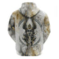 Osiris Egyptian Hoodie God of Afterlife Feather Scale Judgment Eye of Horus