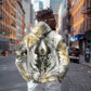 Osiris Egyptian Hoodie God of Afterlife Feather Scale Judgment Eye of Horus