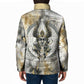Osiris Egyptian Padded Jacket God of Afterlife Feather Scale Judgment Eye of Horus