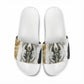 Osiris Egyptian Slide Sandals God of Afterlife Feather Scale Judgment Eye of Horus