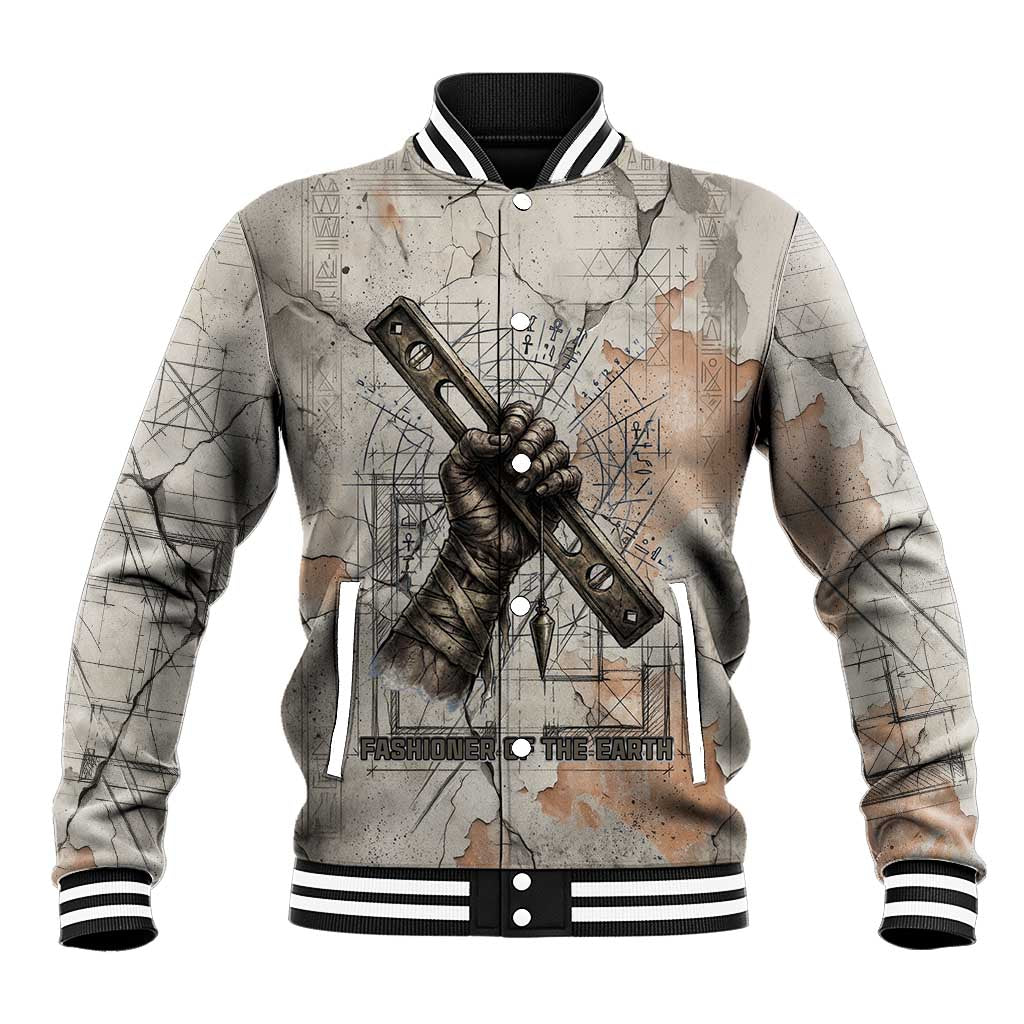 Ptah Egyptian Baseball Jacket God of Crafts Architecture Tools Fashioner of the Earth