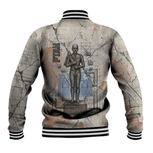 Ptah Egyptian Baseball Jacket God of Crafts Architecture Tools Fashioner of the Earth