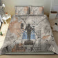 Ptah Egyptian Bedding Set God of Crafts Architecture Tools Fashioner of the Earth