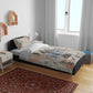 Ptah Egyptian Bedding Set God of Crafts Architecture Tools Fashioner of the Earth