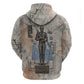 Ptah Egyptian Hoodie God of Crafts Architecture Tools Fashioner of the Earth