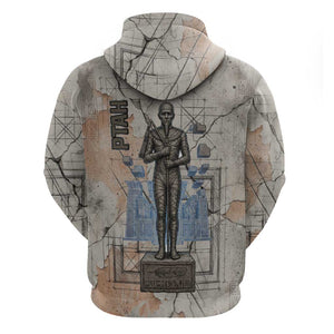 Ptah Egyptian Hoodie God of Crafts Architecture Tools Fashioner of the Earth