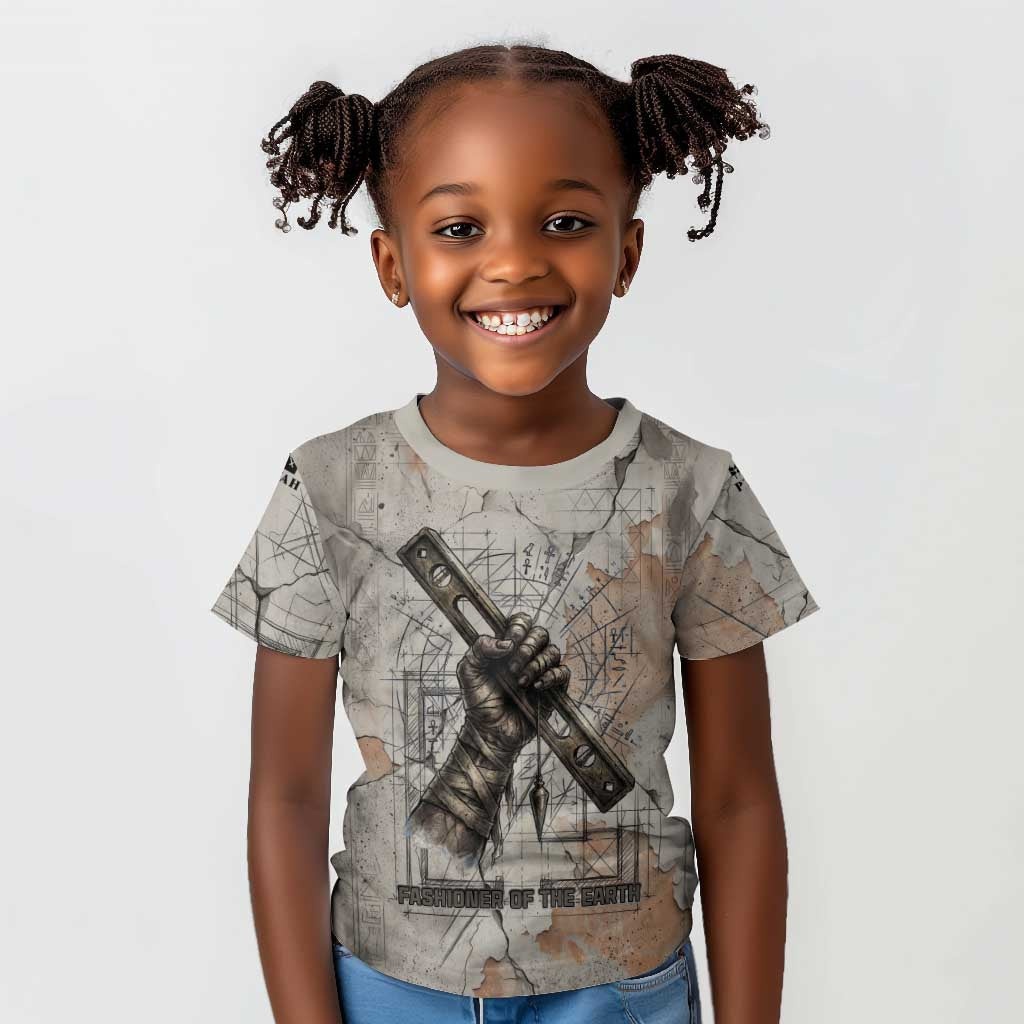 Ptah Egyptian Kid T shirt God of Crafts Architecture Tools Fashioner of the Earth