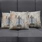 Ptah Egyptian Pillow Cover God of Crafts Architecture Tools Fashioner of the Earth