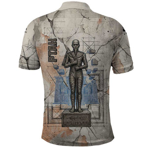Ptah Egyptian Polo Shirt God of Crafts Architecture Tools Fashioner of the Earth