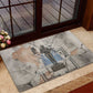 Ptah Egyptian Rubber Doormat God of Crafts Architecture Tools Fashioner of the Earth