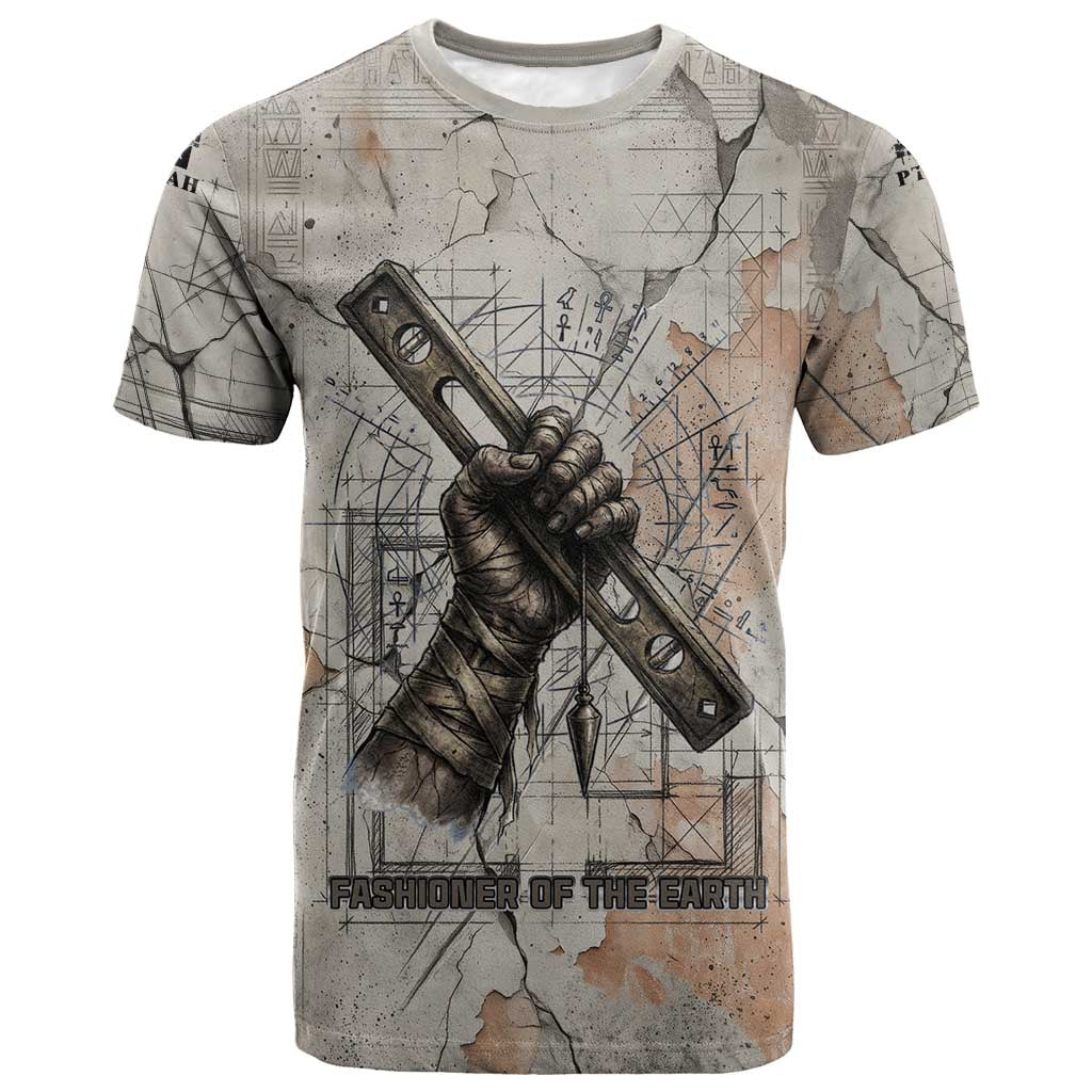 Ptah Egyptian T shirt God of Crafts Architecture Tools Fashioner of the Earth