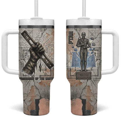 Ptah Egyptian Tumbler With Handle God of Crafts Architecture Tools Fashioner of the Earth