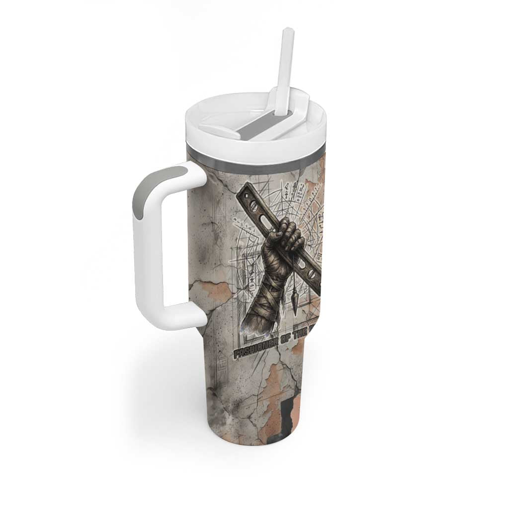 Ptah Egyptian Tumbler With Handle God of Crafts Architecture Tools Fashioner of the Earth