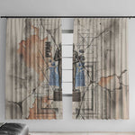 Ptah Egyptian Window Curtain God of Crafts Architecture Tools Fashioner of the Earth