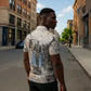 Ptah Egyptian Zipper Polo Shirt God of Crafts Architecture Tools Fashioner of the Earth