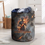 Ptah Egyptian Laundry Basket God of Creation Great Artificer Hammer - Anvil Fire Forged