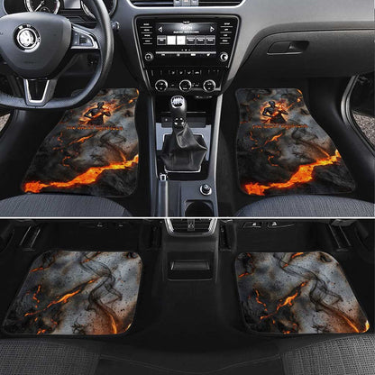 Ptah Egyptian Car Mats God of Creation Great Artificer Hammer - Anvil Fire Forged