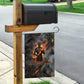 Ptah Egyptian Garden Flag God of Creation Great Artificer Hammer - Anvil Fire Forged