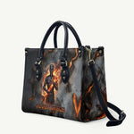 Ptah Egyptian Leather Bag God of Creation Great Artificer Hammer - Anvil Fire Forged