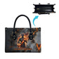 Ptah Egyptian Leather Bag God of Creation Great Artificer Hammer - Anvil Fire Forged