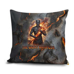 Ptah Egyptian Pillow Cover God of Creation Great Artificer Hammer - Anvil Fire Forged