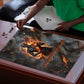 Ptah Egyptian Puzzle God of Creation Great Artificer Hammer - Anvil Fire Forged