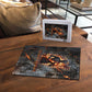 Ptah Egyptian Puzzle God of Creation Great Artificer Hammer - Anvil Fire Forged