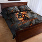 Ptah Egyptian Quilt Bed Set God of Creation Great Artificer Hammer - Anvil Fire Forged