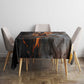Ptah Egyptian Tablecloth God of Creation Great Artificer Hammer - Anvil Fire Forged