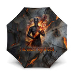 Ptah Egyptian Umbrella God of Creation Great Artificer Hammer - Anvil Fire Forged