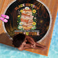 Black History Month Black African American Teachers Beach Blanket Afrocentric Floral Art with Motivational Typography