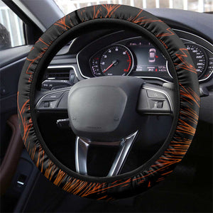 Black History Month Black African American Teachers Steering Wheel Cover Afrocentric Floral Art with Motivational Typography