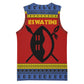 Eswatini Flag Basketball Jersey Nguni Shield Spear Pattern TS04