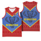 Elephant Eswatini Basketball Jersey Swaziland Shield Tribal Pattern and National Flag TS04
