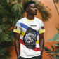 Eswatini Rhino T shirt Swazi Map Flag and African Traditional Patterns
