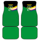 Comoros Independence Day Car Mats Comorian Flag Brush Stroke National Pride Graphic