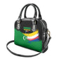 Comoros Independence Day Shoulder Handbag Comorian Flag Brush Stroke National Pride Graphic