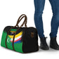 Comoros Independence Day Travel Bag Comorian Flag Brush Stroke National Pride Graphic