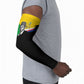 Personalized Comoros Independence Day Arm Sleeves Ahmed Abdallah Vintage Portrait Sketch