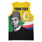 Personalized Comoros Independence Day Basketball Jersey Ahmed Abdallah Vintage Portrait Sketch