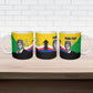 Personalized Comoros Independence Day Ceramic Mug Ahmed Abdallah Vintage Portrait Sketch