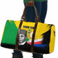 Personalized Comoros Independence Day Travel Bag Ahmed Abdallah Vintage Portrait Sketch