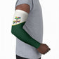 Personalized Comoros Independence Day Arm Sleeves July 6th National Pride Flag Graphic With Heritage Emblem